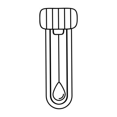 Tıbbi Kullanım için Kan Test Tüpü Düz Tasarımı