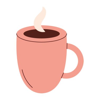 Mutfak Dekorasyonu İçin Minimalist Kahve Kavanozu Simgesi