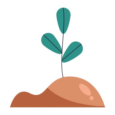 Yassı Bitki Çiziminde Topraktan Taze Hayat Doğuyor