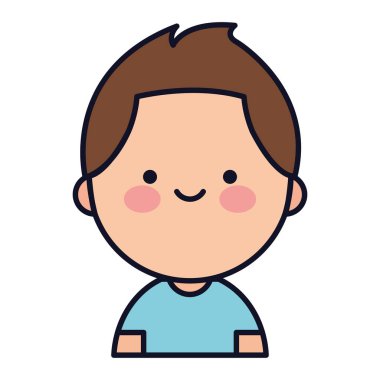 Mutlu Bir Çocuğun Sevimli Çizgi Filmi