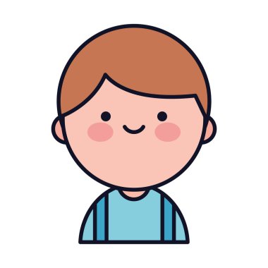 Mutlu Bir Çocuğun Sevimli Çizgi Filmi