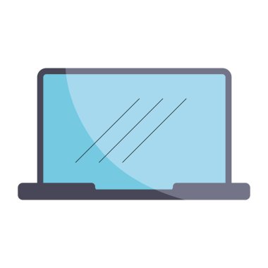 Teknik Tasarımlar için Parlak Taşınabilir Not Defteri Vektörü