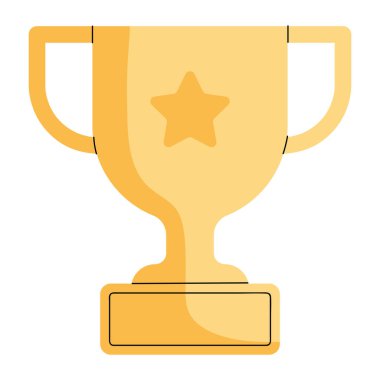 Şampiyon ve Kazanan için Zarif Kupa Tasarımı