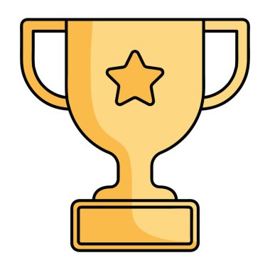 Şampiyon ve Kazanan için Zarif Kupa Tasarımı