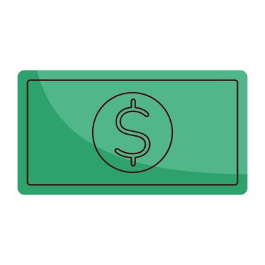 Gerçekçi ve Düz Stil Para İllüstrasyon Kümesi