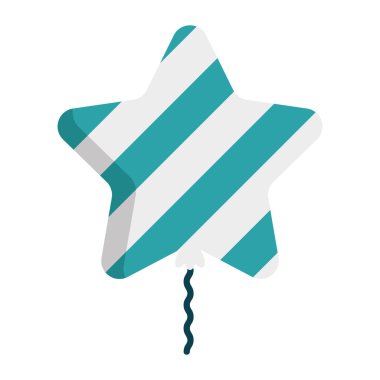 Bağımsızlık Günü Olayları İçin Renkli Vatansever Balon Simgesi