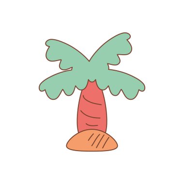 Yaz ve Seyahat Karalama Ayıklanmış Simgeler