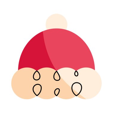 Noel Tasarımı İçin Sıcak Yün Fasulye