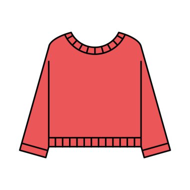 Düz Tarzlı Moda Süveterler