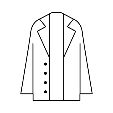 Asgari Kış Palto Moda Vektörü Ayarları