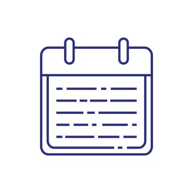 Zaman Yönetimi için Dijital Planlayıcı İllüstrasyonu