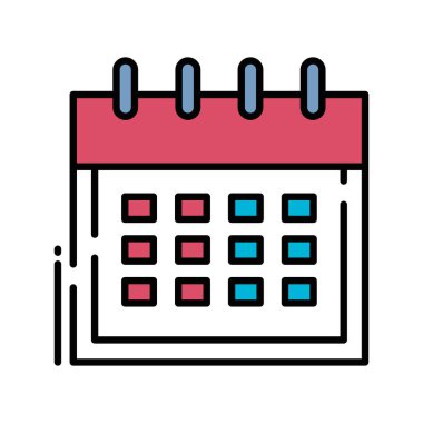 Aylık Zamanlama İçin Modern ve Düzenli Planlayıcı