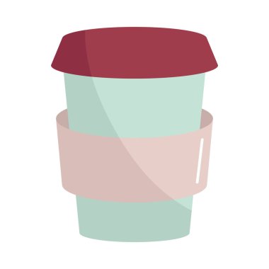 Düz Lid 'li Minimalist To-Go Kahve Bardağı