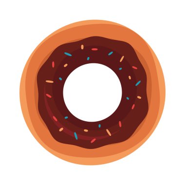 Renkli Fırın Çörek Vektör Tasarımı