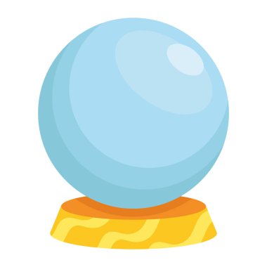 Ürkütücü Falcı Vektör Tasarımı