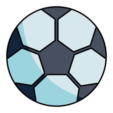 Modern Futbol Simgesi Koleksiyonu Düz