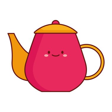 Sıcak Çay Kutlama Vektörü Tasarımı