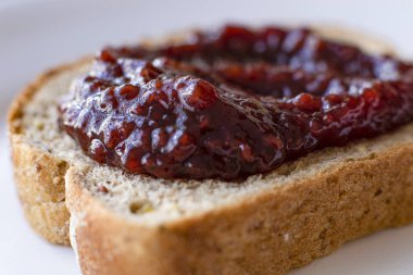 Lezzetli kırmızı meyve reçeli, detay, lezzetli yemek, kahvaltı...