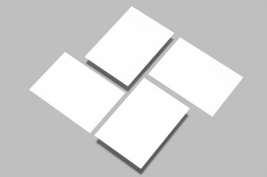 A4 Flyer boş Model-up, modern ve zarif tasarım