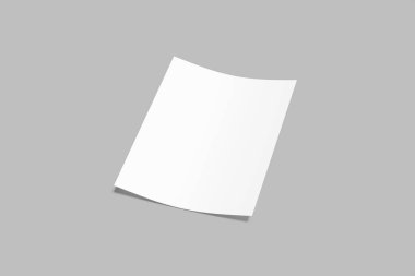 A4 Flyer boş Model-up, modern ve zarif tasarım