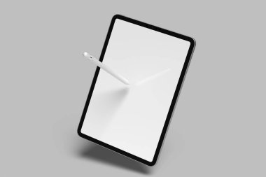 tablet ekranı boş maketi