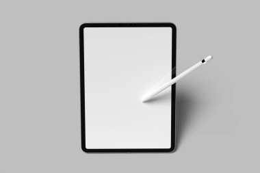 tablet ekranı boş maketi