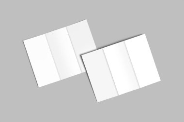 tasarım broşürü boş maketi