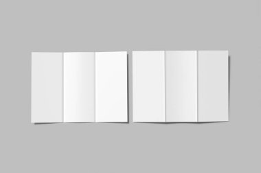 tasarım broşürü boş maketi