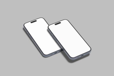 Telefon Ekranı Boş Model Tasarımı Modern