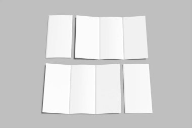 tasarım broşürü boş maketi