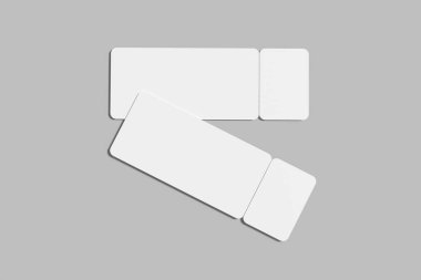 bilet boş model tasarımı modern