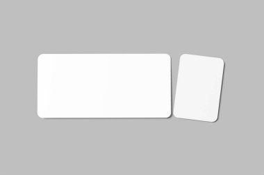 bilet boş model tasarımı modern