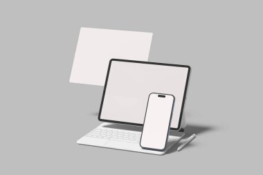 Telefon ve Tablet Pro Boş Model Şablonu