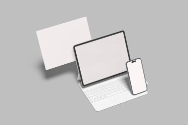 Telefon ve Tablet Pro Boş Model Şablonu