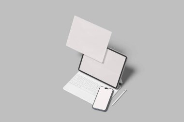 Telefon ve Tablet Pro Boş Model Şablonu
