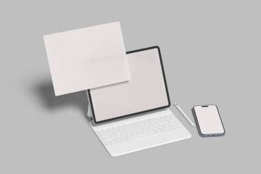 Telefon ve Tablet Pro Boş Model Şablonu