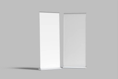 Pankart Yuvarlama Boş Model