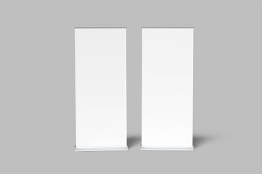 Pankart Yuvarlama Boş Model