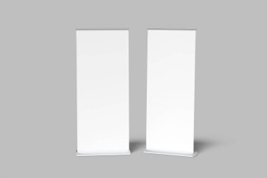 Pankart Yuvarlama Boş Model