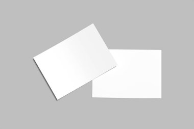 A4 sertifikası gerçekçi boş model