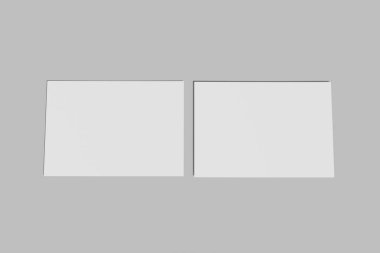 Kartpostal boş model şablonları