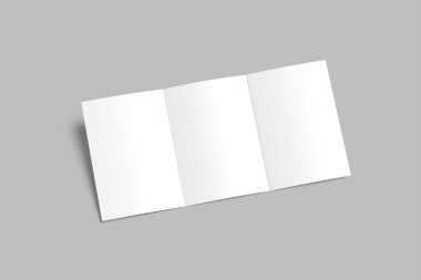 A5 Broşür Boş Model