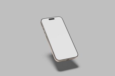Akıllı telefon boş gerçekçi model modern.