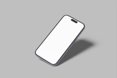 Akıllı telefon boş gerçekçi model modern.