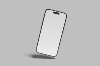 Akıllı telefon boş gerçekçi model modern.