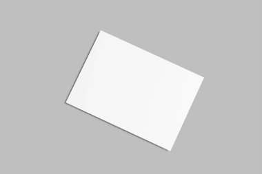 A4 peyzaj Flyer Boş Model