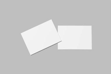 A4 peyzaj Flyer Boş Model