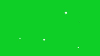 Parıldayan ışıklar, parıldayan yıldızlar parlayan animasyon parıldayan yıldız parıltısı, beyaz çizgi film, düz, vektör, karalama tarzı yıldızlar yeşil ekran arka planında parıltı, gece gökyüzü.