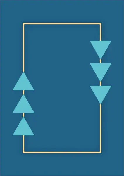 Üç boş pankart seti