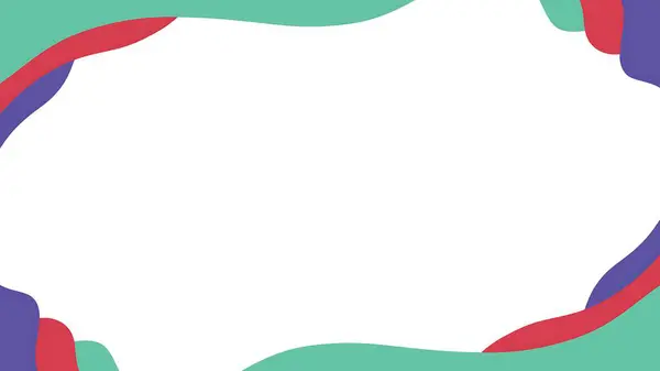 açık yeşil ve pembe renkli modern basit renk daireleri deseni